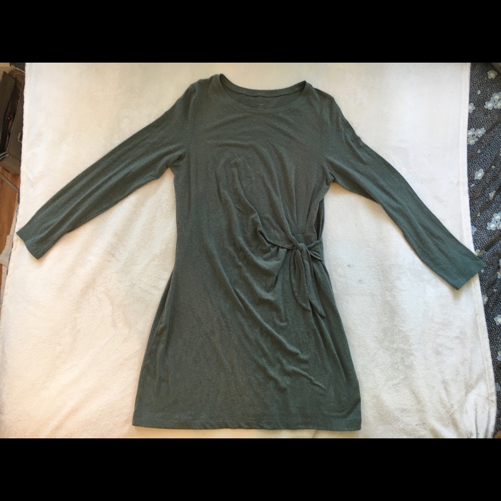 Aerie Long Sleeve Side Trim Dress